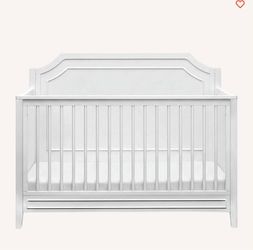 Delta children convertible crib + matress lik new