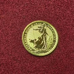 Gold Britannias - 0.25oz & 0.1oz