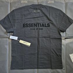 FEAR OF GOD ESSENTIALS Tee SS22 Stretch Limo Size M medium 100% Authentic