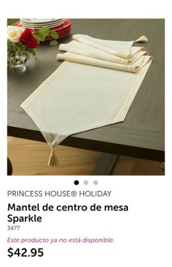 Princess House Table Runner Sparkle 