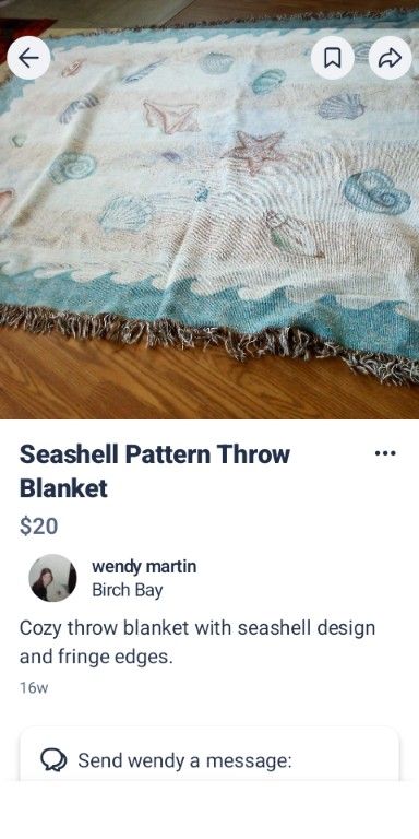 Beach Throw Blanket For Your Couch