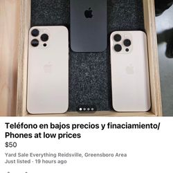 Teléfono en bajos precios y finaciamiento/Phone at Low Prices 