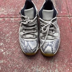 Size 12 Jordan 11 Retro Snake Light Bone 