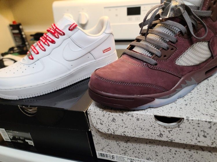 Jordan And Supreme Sneakers
