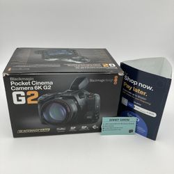 Open box Blackmagic 6k G2