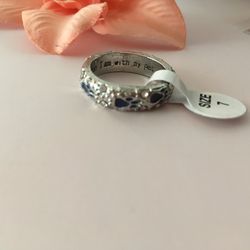 🐾 Paw Print Ring, Size 7