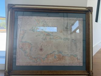 Framed Map Prints