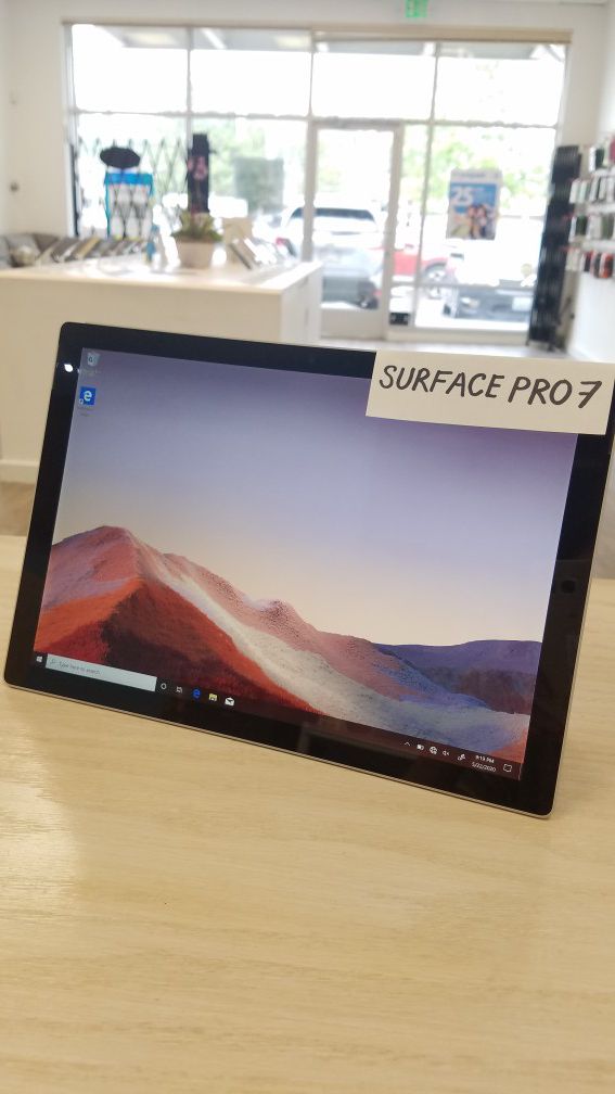 Microsoft Surface Pro 7 lastest Model