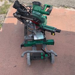Hitachi Metabo Hpt Laser On Dolly