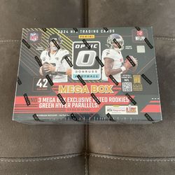 2024 Panini NFL Optic Donruss Football Mega Box