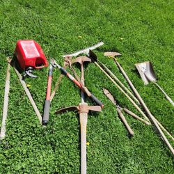 YARD TOOLD SND GAS CANS ,  Text For Prices.