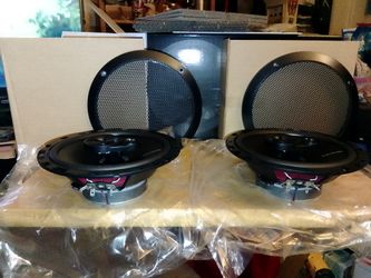 Brand New Rockford fosgate prime R165X3 6.5" 3-Ways 4 Ohms 45 Watts RMS Power 90 Watts Peak Power Each Speaker