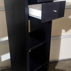 Like New Ikea Kallax 4-Cube With Drawers & Door 