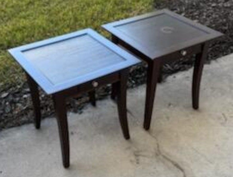 Cherry Wood End Tables For Sale!!!!!