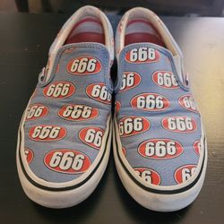 Vans Supreme '666' Collab Slip Ons 