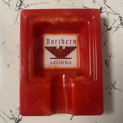 Huelga Bird Northern California Resin Ashtray - California Art
