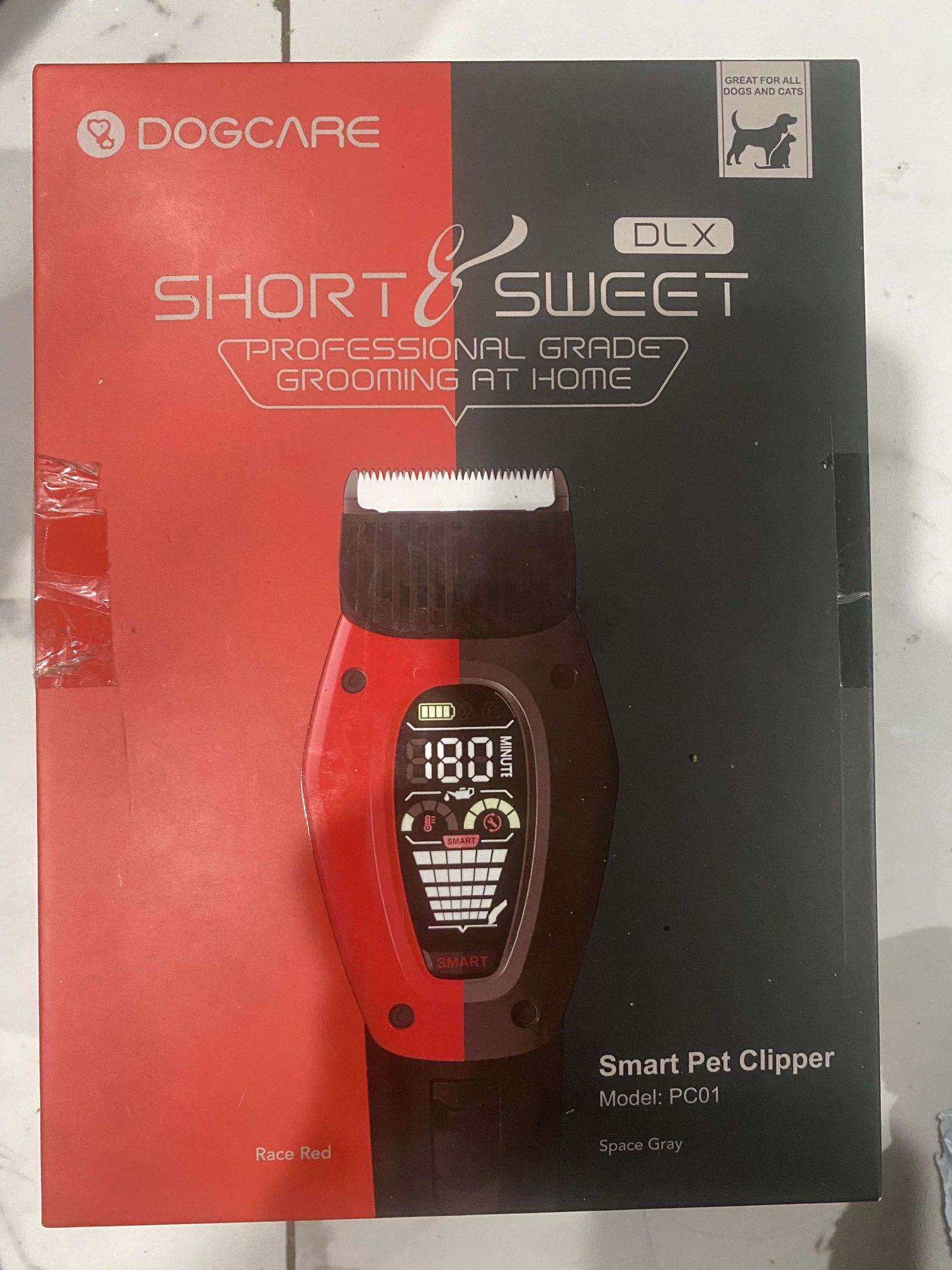 DOGCARE - Short and Sweet Dog Smart Pet Clippers Grooming Kit - Model PC01