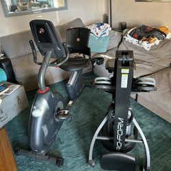 Sit Down Bike And Row Machine 