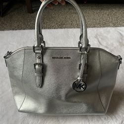 Michael Kors Silver Handbag