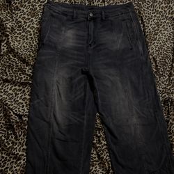 Gray Baggy Jeans Size XXL