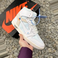 Jordan 1 High Off White White 54