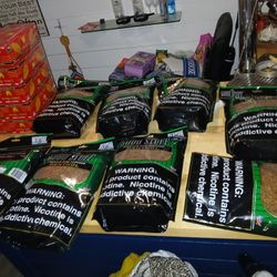 8 Bags Of Good Stuff Pip Tabaco  And 30 Cases Of Tubes
