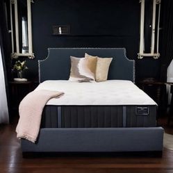 King Size Mattress Stearns & Foster Estate Rockwell Luxuri Firm 12” Inches New From Factory With its Plastic Delivery Same Day