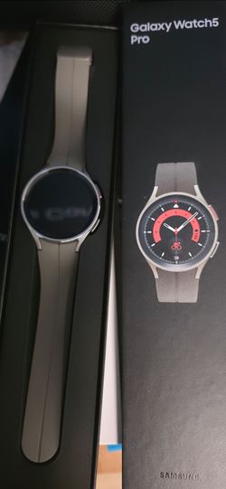 SAMSUNG Galaxy Watch5 Pro 45mm SM-R920N Titanium Smartwatch Bluetooth  New