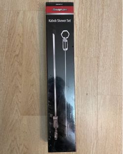 Snap-on kabob skewers