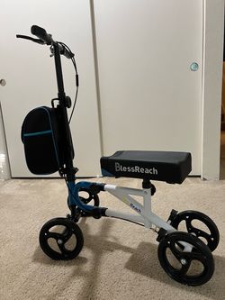 Knee Scooter, Fracture Boot, Crutches