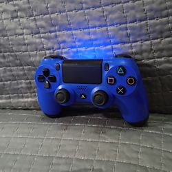 PlayStation 4 Controller DualShock 4 - Blue And Black PS4 Video Game Controller Working And Tested