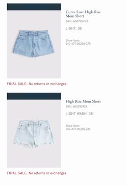 Women Shorts Abercrombie