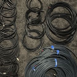 Assorted Audio And Video Cables (XLR, SDI, HDMI, MICRO HDMI)