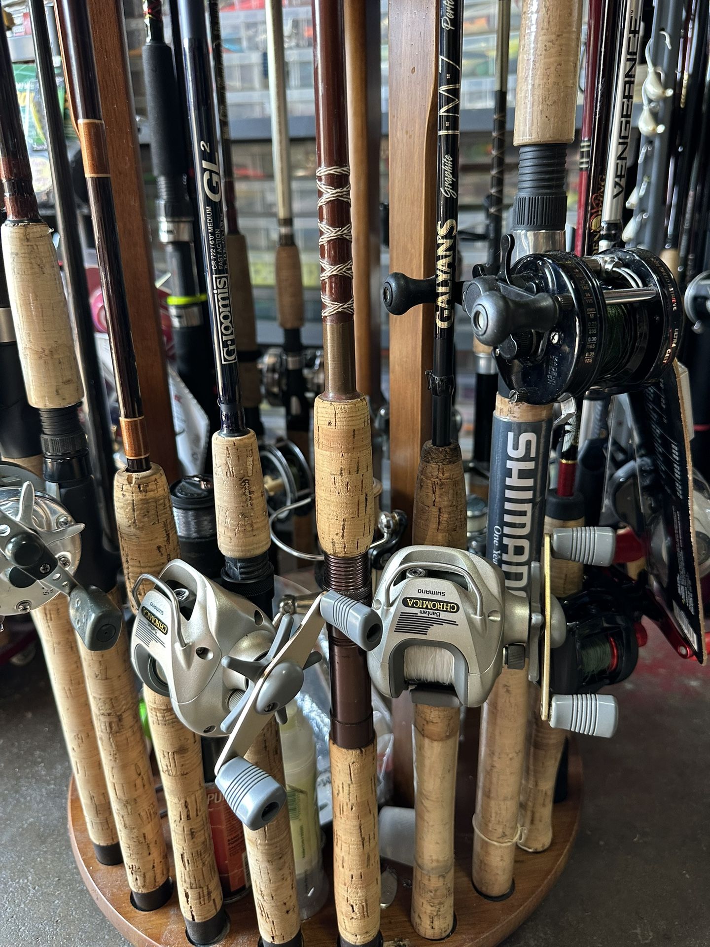 Fishing Baitcaster’s Rods/Reels ( Read Description for Sale in Glendale ...