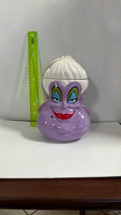 Disney Ursula Ceramic Cookie Jar
