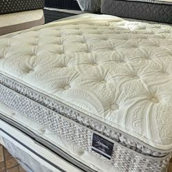 Mattress And Box Spring Queen Size 