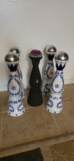 Clase Azul Hand-Painted Empty Bottles