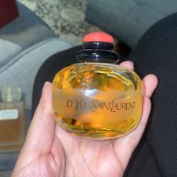 vintage Yves Saint Laurent Paris Eau de Toilette spray for women. 