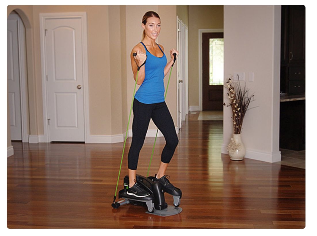 Compact Elliptical Strider with Cords