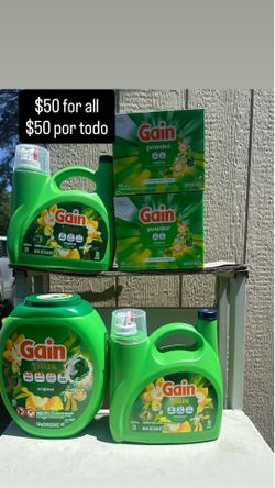 Gain Laundry Detergent Bundle