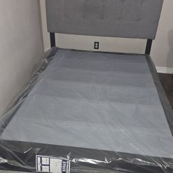 Full Size Bed Frame With Box Spring