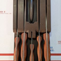 Cutco Knifes Vintage Set 