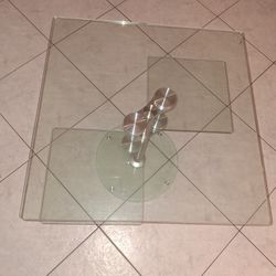 2 Side Glass Tables