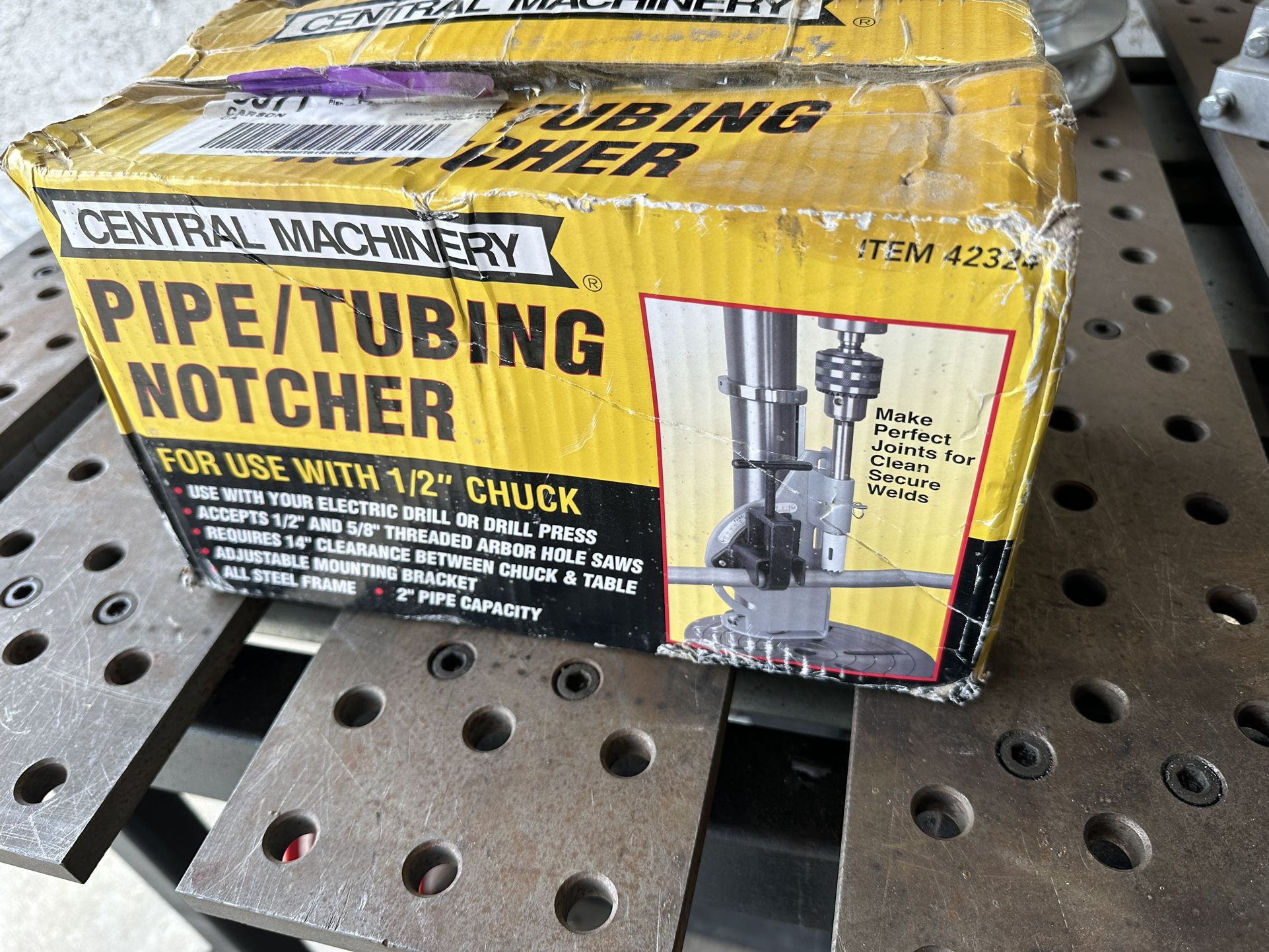 Harbor Freight Tube Notcher