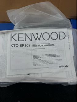 KENWOOD SIRIUS SATELLITE RADIO