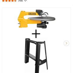 20in. Variable-speed Corded Scroll Saw And Scroll Saw Stand