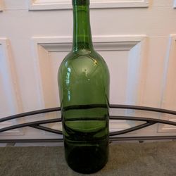 Green Glass Bottle