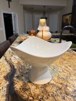 Glass Fruit Bowl