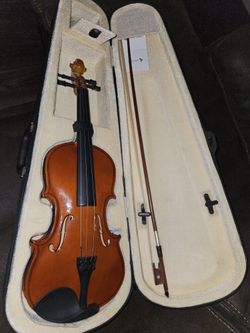 OHUHU Violin With Case, Bow, Xtra Strings...