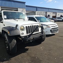 2014 sport wrangle 4d Stick shift